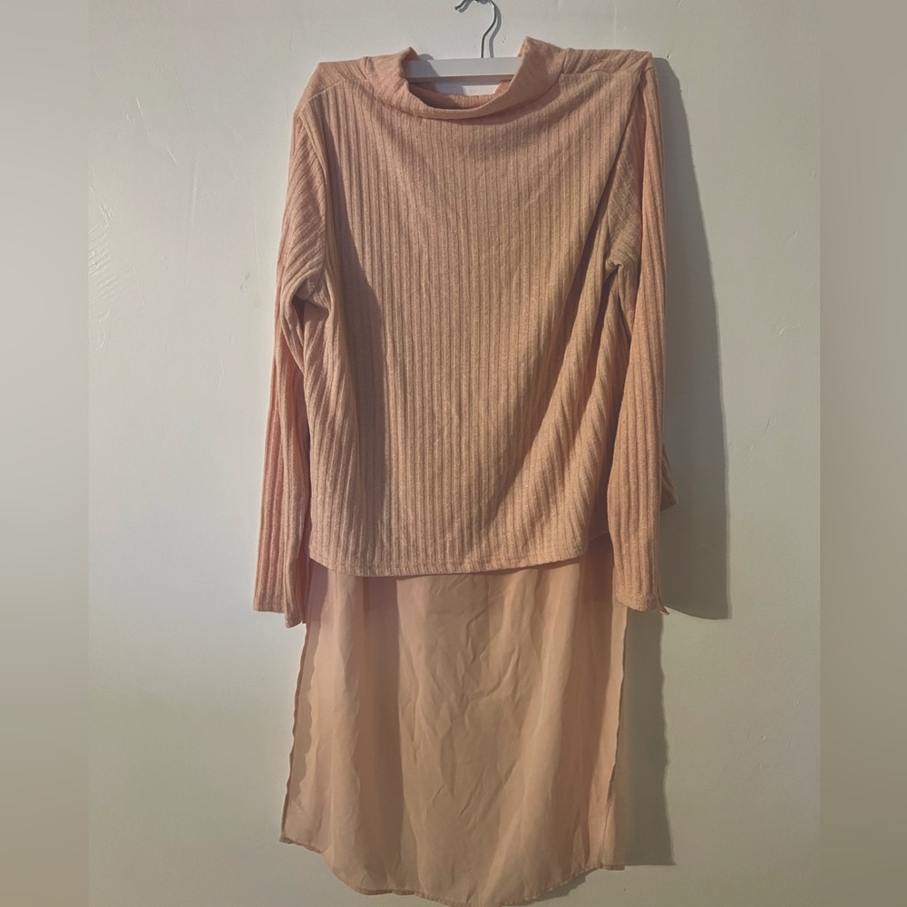 Baby pink sweater